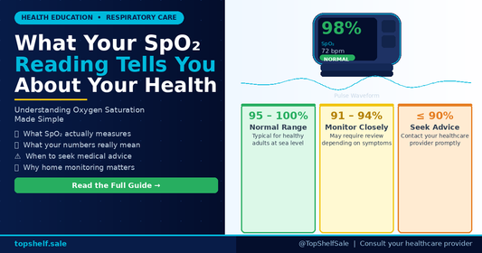 Understanding SpO₂: What Your Oxygen Saturation Readings Really Mean