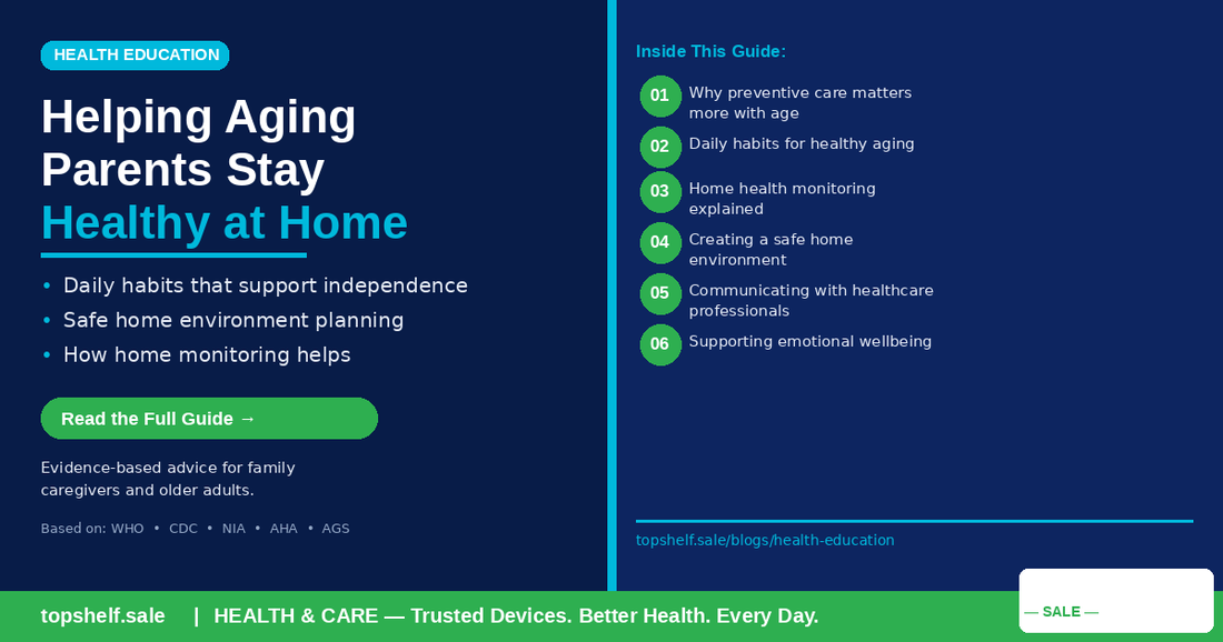 Helping Aging Parents Stay Healthy at Home