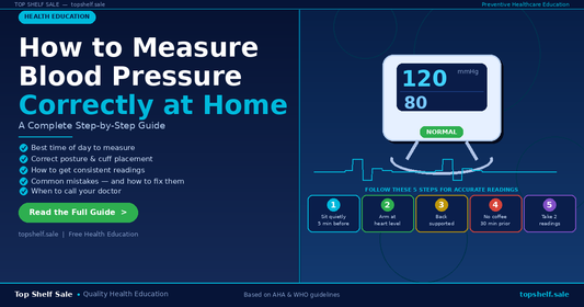 How to Measure Blood Pressure Correctly at Home: A Complete Step-by-Step Guide