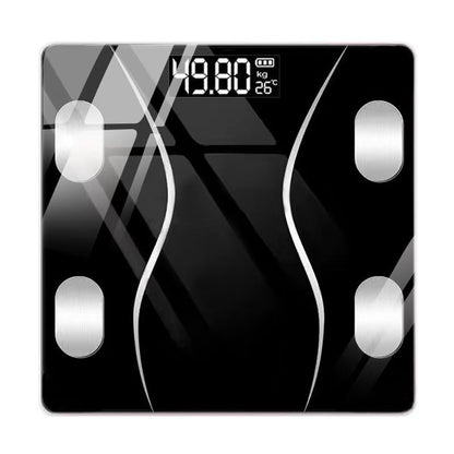 Smart Body Fat Scale - Bluetooth BIA Analyzer with App Sync, USB Rechargeable