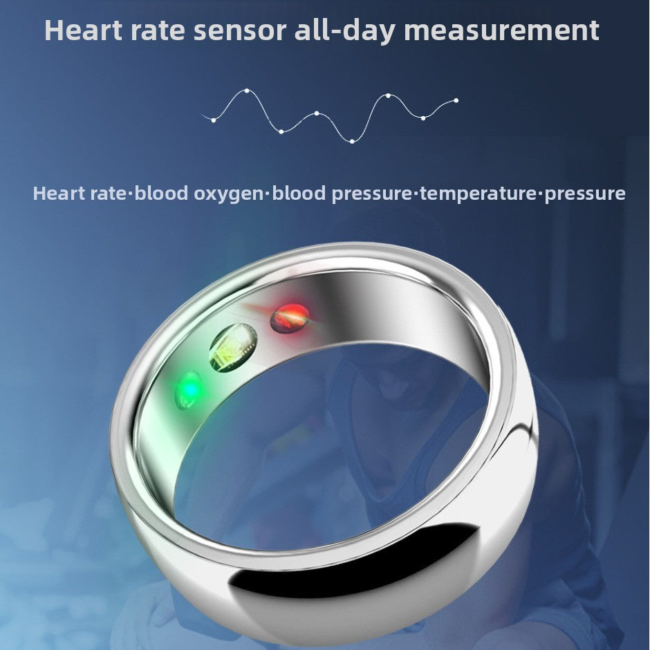 Smart Health Ring with Heart Rate Blood Oxygen Monitoring