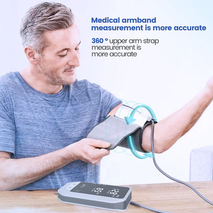 Blood Sugar Blood Pressure Uric Acid Monitor with Test Strips