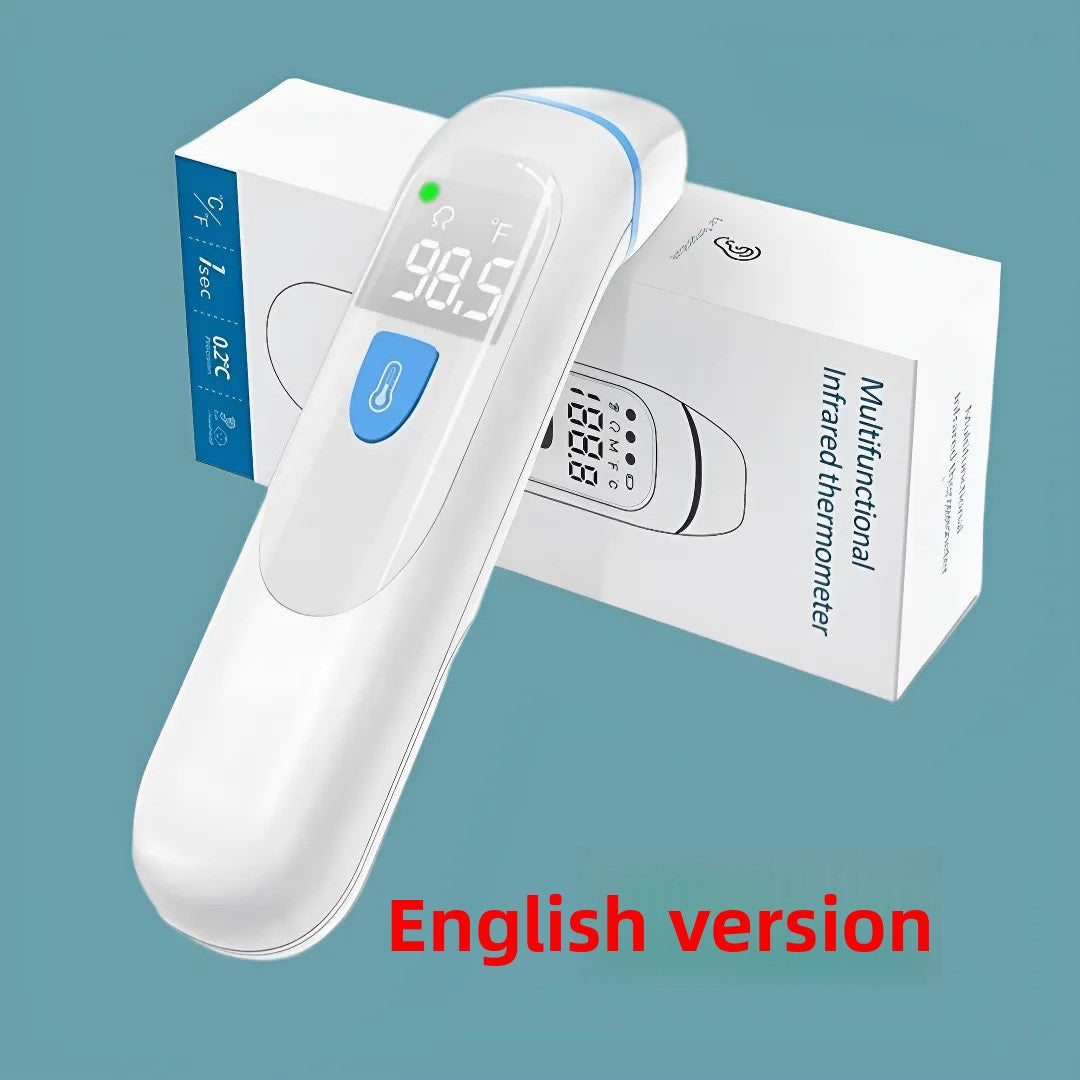 Infrared Thermometer — 1-Second Forehead & Ear Reading | Home Health Care