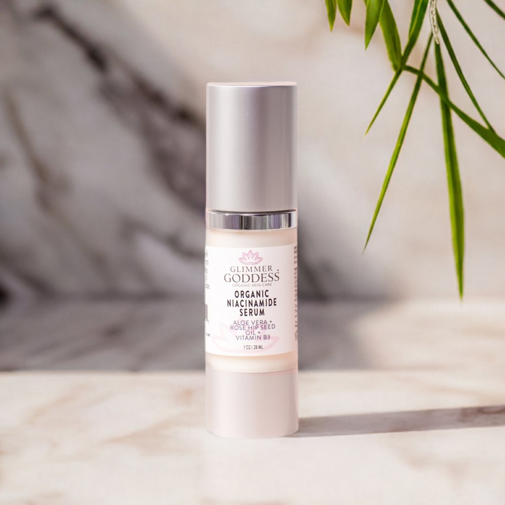 Organic Niacinamide Serum 5% – Pore Minimizer & Anti-Aging Serum for Oily Skin, Wrinkles & Texture